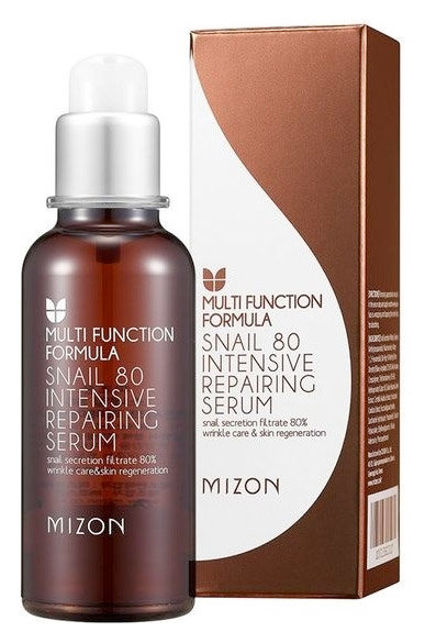 Mizon Multi Function Formula Snail 80 Intensive Repairing Serum 50 мл Концентрированная сыворотка с муцином улитки 