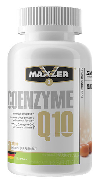 Maxler Eu Coenzyme Q10 60 гелевых капсул 