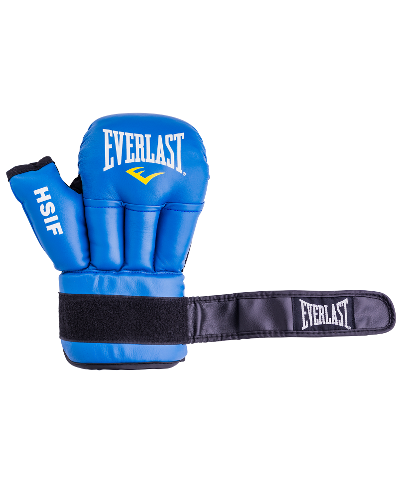 Перчатки для рукопашного боя HSIF RF3212, 12oz, к/з, синий