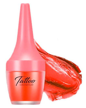 Secret Key Tattoo Color Lipnicure Poison Red 01 4 г Тинт-маникюр для губ с эффектом тату