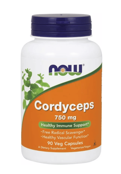 Now Cordyceps 750 мг 90 капсул 
