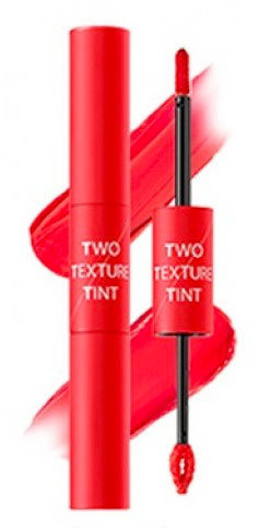 The Saem Two Texture Tint CR01 Harmony Coral 8 г Тинт для губ двойной