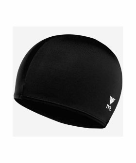 Шапочка для плавания Solid Lycra Cap, лайкра, LCY/001, черный