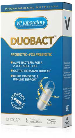 VPLab Duobact 10 капсул 