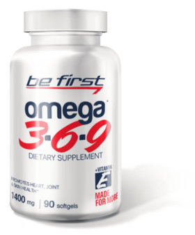 Be First Omega 3-6-9 1400 мг 90 гелевых капсул