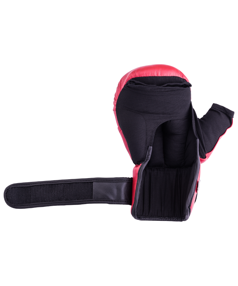Перчатки для рукопашного боя HSIF RF3108, 8oz, к/з, красный
