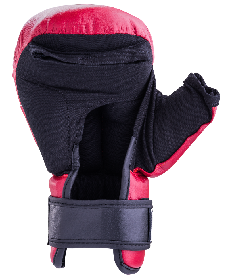 Перчатки для рукопашного боя HSIF RF3108, 8oz, к/з, красный
