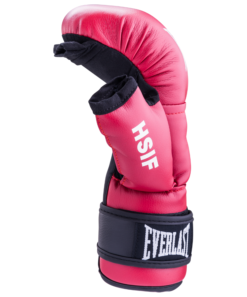 Перчатки для рукопашного боя HSIF RF3108, 8oz, к/з, красный