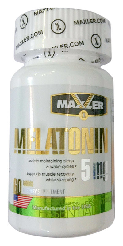 Maxler Usa Melatonin 5 мг 60 таблеток 