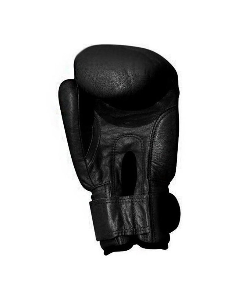 Перчатки боксерские GYM BGG-2018, 12oz, кожа, черный 