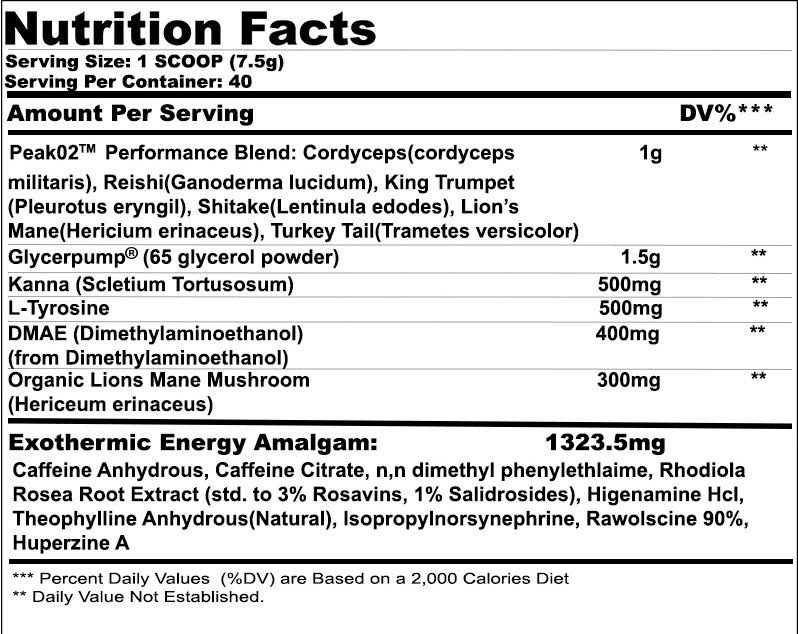 Chemix Lifestyle Pre-Workout