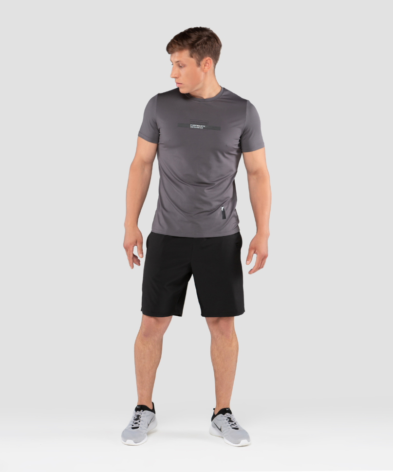 Мужская футболка Eminent dark grey FA-MT-0201-DGR, темно-серый