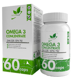 NaturalSupp Omega-3 60% Dha/Epa 528/792 60 капсул