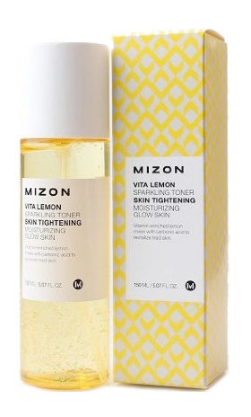 Mizon Vita Lemon Sparkling Toner 150 мл Витаминный тонер для сияния кожи
