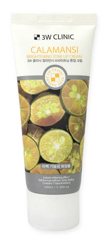 3W Clinic Calamansi Brightening Tone Up Cream 100 мл Осветляющий крем с экстрактом каламанси 
