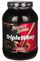 Power System Triple Whey Шоколад 1000 г