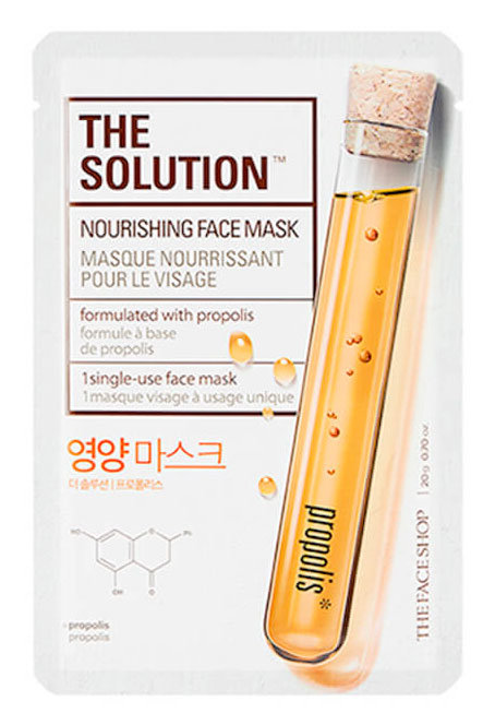 The Face Shop The Solution Nourishing Face Mask 20 г Питательная маска для лица