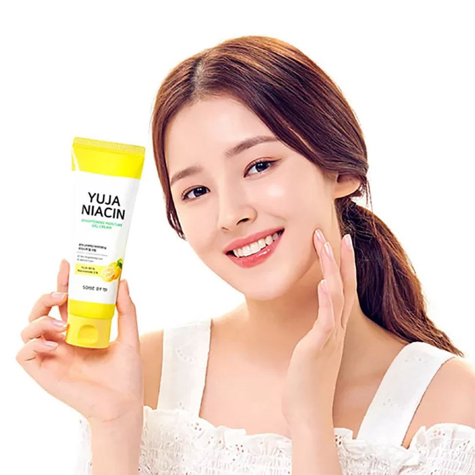 Somebymi Крем-гель для лица с экстрактом юдзу Yuja Niacin Brightening Moisture Gel Cream 100 мл 
