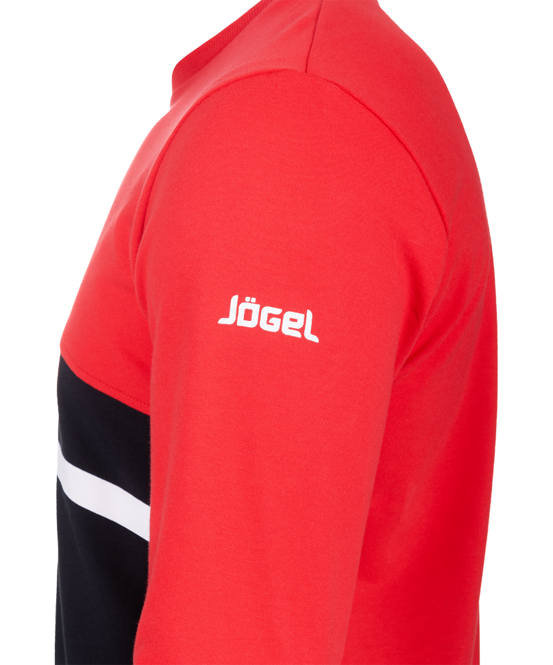 Тренировочный костюм детский JCS-4201-621, хлопок, черный/красный/белый