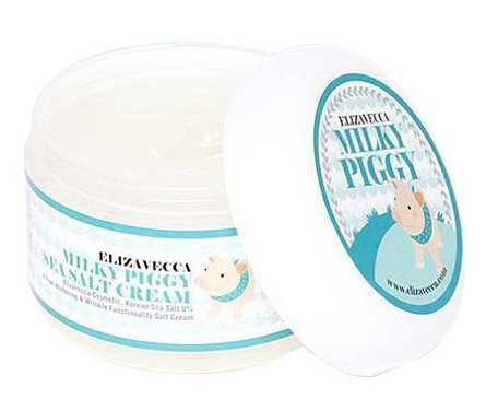 Elizavecca Milky Piggy Sea Salt Cream 100 г Омолаживающий крем с морской солью 
