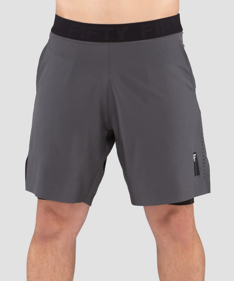 Мужские шорты Eminent black/grey FA-MS-0201-BDG, черный/серый