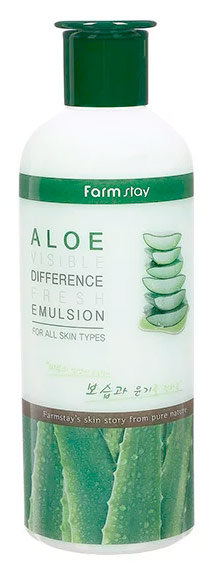 FarmStay Aloe Visible Difference Fresh Emulsion 350 мл Освежающая эмульсия с экстрактом алоэ