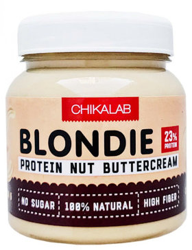 Chikalab Blondie Protein Nut Buttercream 250 г Паста молочная с кешью
