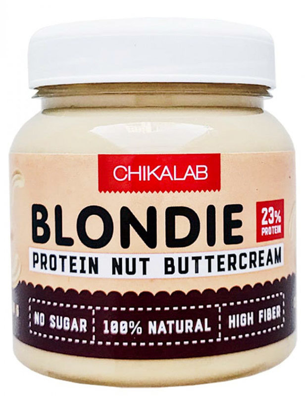 Chikalab Blondie Protein Nut Buttercream 250 г Паста молочная с кешью 