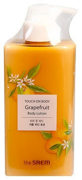 The Saem Touch On Body Grapefruit Body Lotion 300 мл Лосьон для тела грейпфрутовый