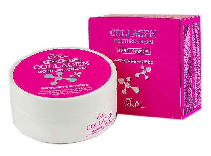 Ekel Увлажняющий крем для лица с коллагеном Moisture Cream Collagen 100 г