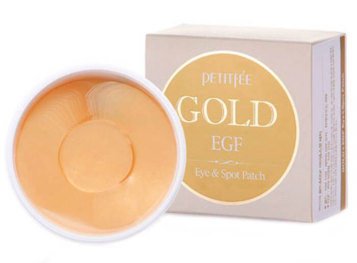 Petitfee Petitfee Gold & Egf Eye Spot Patch Гидрогелевые патчи для кожи вокруг глаз с золотом, 60 шт 