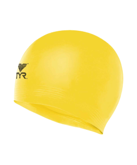 Шапочка для плавания Latex Swim Cap, латекс, LCL/730, желтый