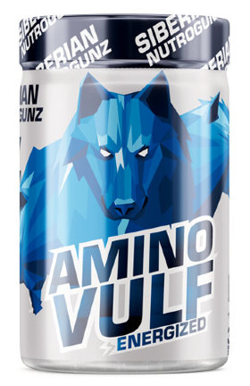 Siberian Nutrogunz Amino Vulf Energized 225 г