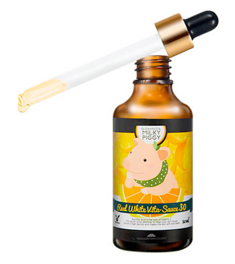 Elizavecca Real White Vita-Sauce 30% 50 мл Осветляющая и омолаживающая сыворотка для лица 