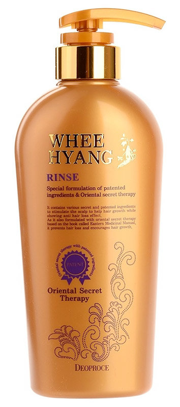 Deoproce Whee Hyang Rinse 530 мл Бальзам с корнем женьшеня 