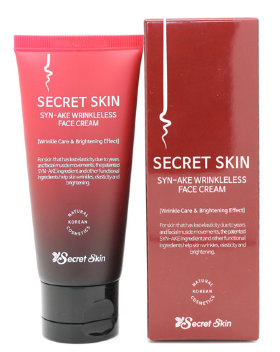 Secret Skin Wrinkleless Face Cream 50 г Крем от морщин со змеиным пептидом Syn-Ake