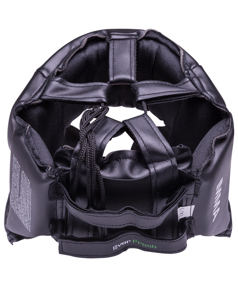 Шлем закрытый Martial Arts full face 7420LXLU, L/XL, кожзам, черный 