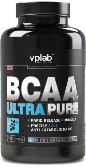 VPLab Bcaa Ultra Pure 2:1:1 120 капсул