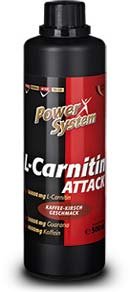 Power System L-Carnitine Attack 60.000 мг 500 мл