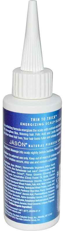 Jason Natural Thin To Thick Energizing Scalp Elixir 59 мл 