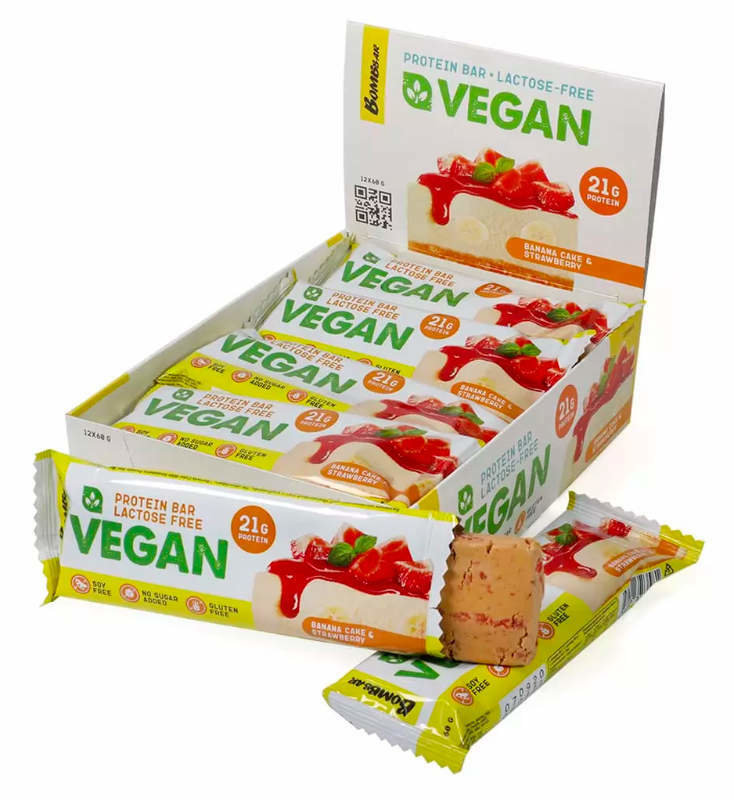 Bombbar Vegan Protein Bar 60 г 