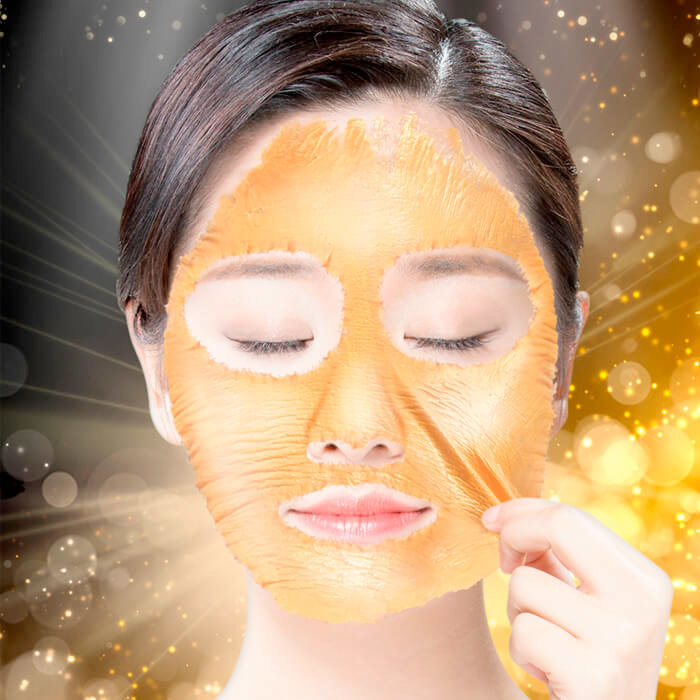 Elizavecca Hell Pore Longolongo Gronique Gold Mask Pack 100 мл Золотая плёночная маска для лица с коллоидным золотом 