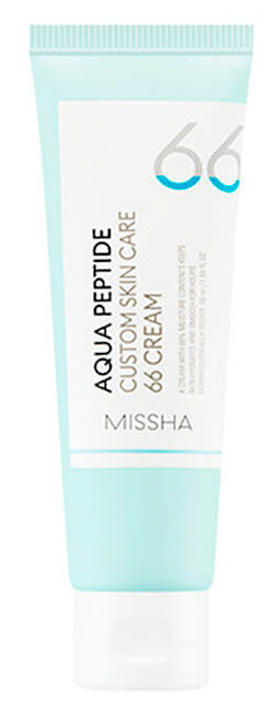 Missha Aqua Peptide Custom Skin Care 66 Cream 50 мл Концетрированный увлажняющий крем для лица с пептидами