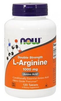 Now Arginine 1000 мг 120 таблеток