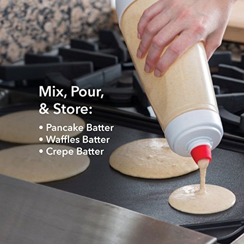 Blender Bottle Whiskware Batter Mixer белый/красный 