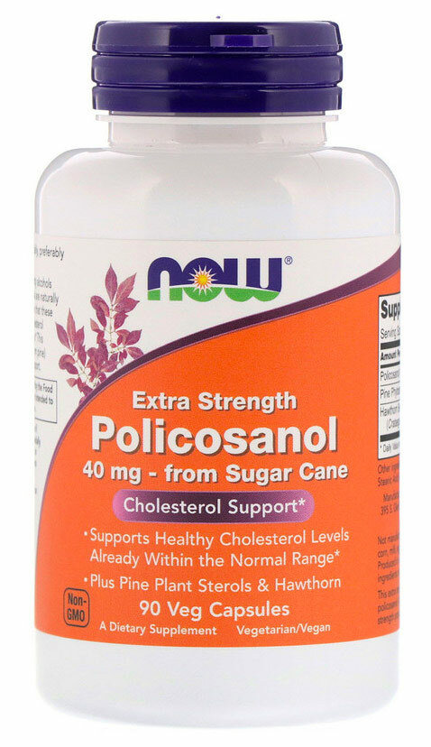 Now Policosanol 40 мг 90 капсул