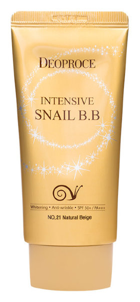 Deoproce Intensive Snail Bb №21 Natural Beige 50 мл Крем Бб с муцином улитки 21 тон