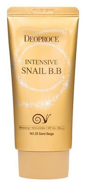 Deoproce Intensive Snail Bb №23 Sand Beige 50 мл Крем Бб с муцином улитки 23 тон