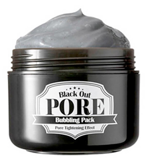 Secret Key Black Out Pore Bubbling Pack 100 г Кислородная маска для лица с экстрактом чёрного угля 