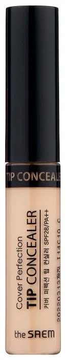 The Saem Cover Perfection Tip Concealer 01. Clear Beige Консилер для маскировки недостатков кожи